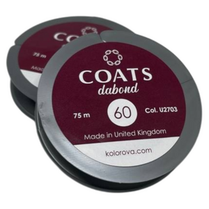 Бісерна нитка COATS Dabond 60, 75 м